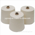 Raw White Polyester Staple Yarn for Knitting Socks Ect